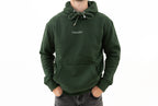 simple. hoodie. forest-green.