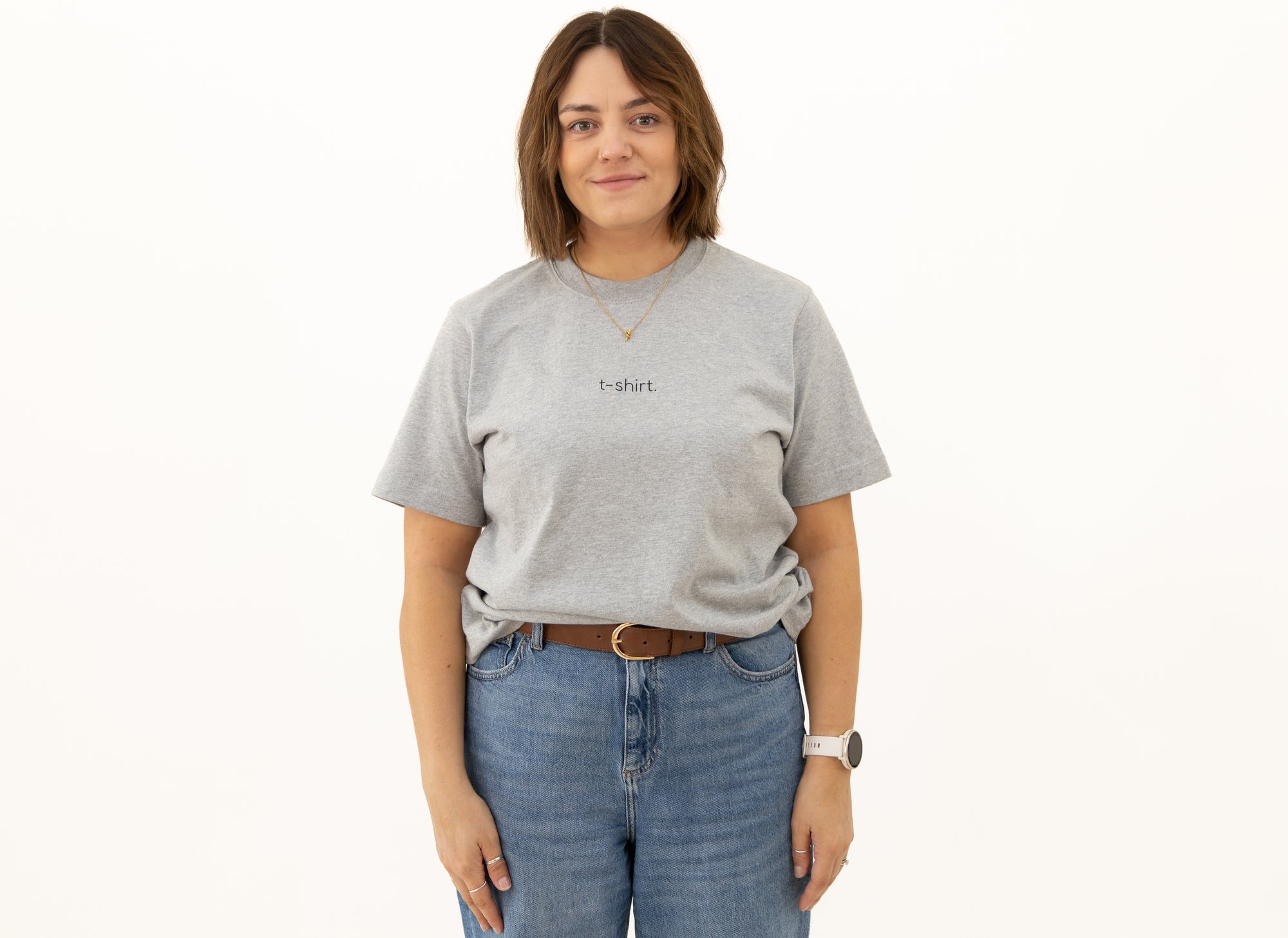 simple. t-shirt. heather-grey.