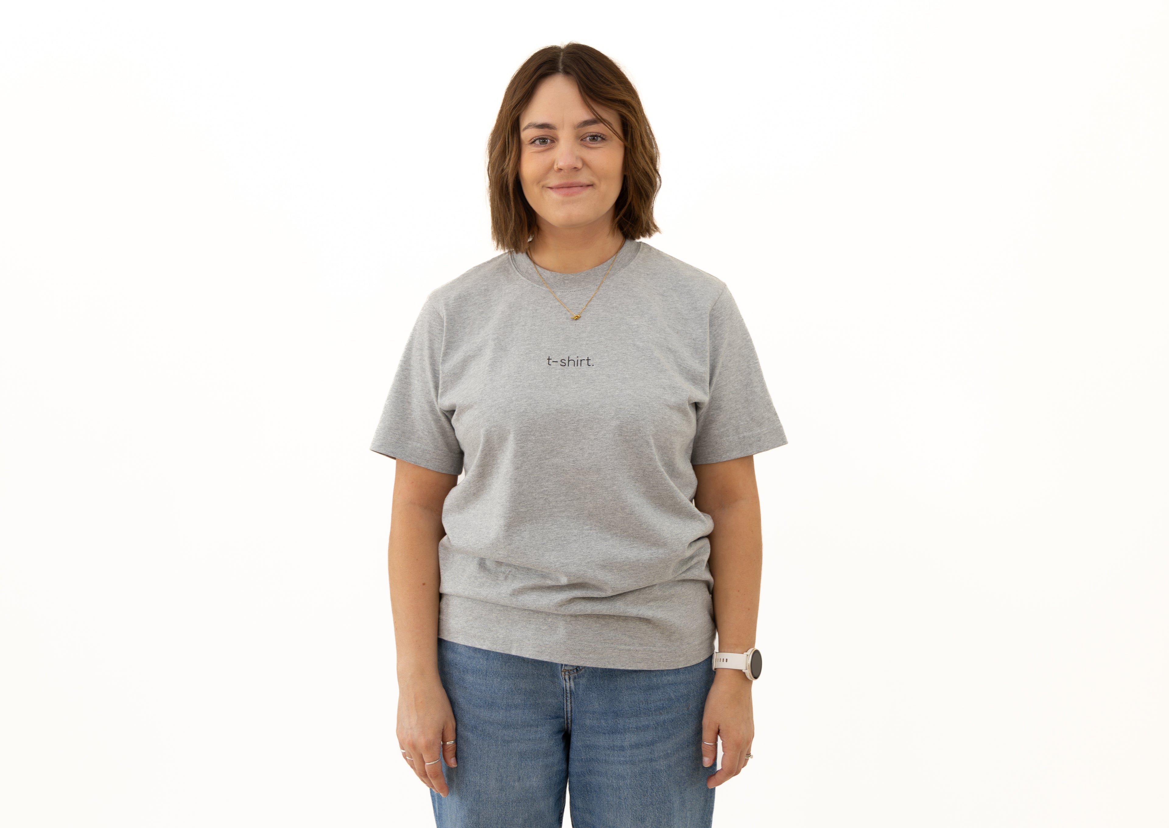 simple. t-shirt. heather-grey.
