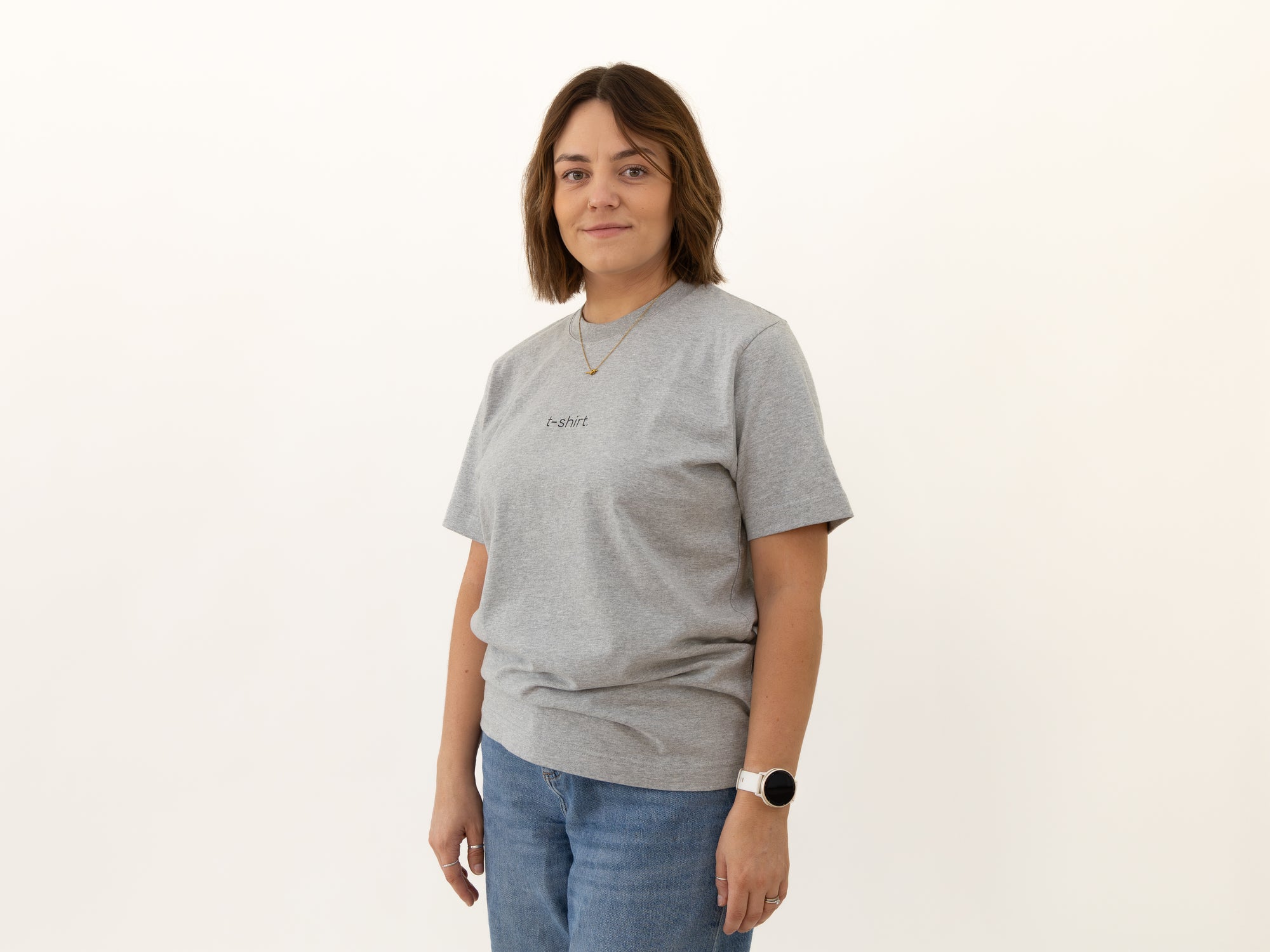 simple. t-shirt. heather-grey.