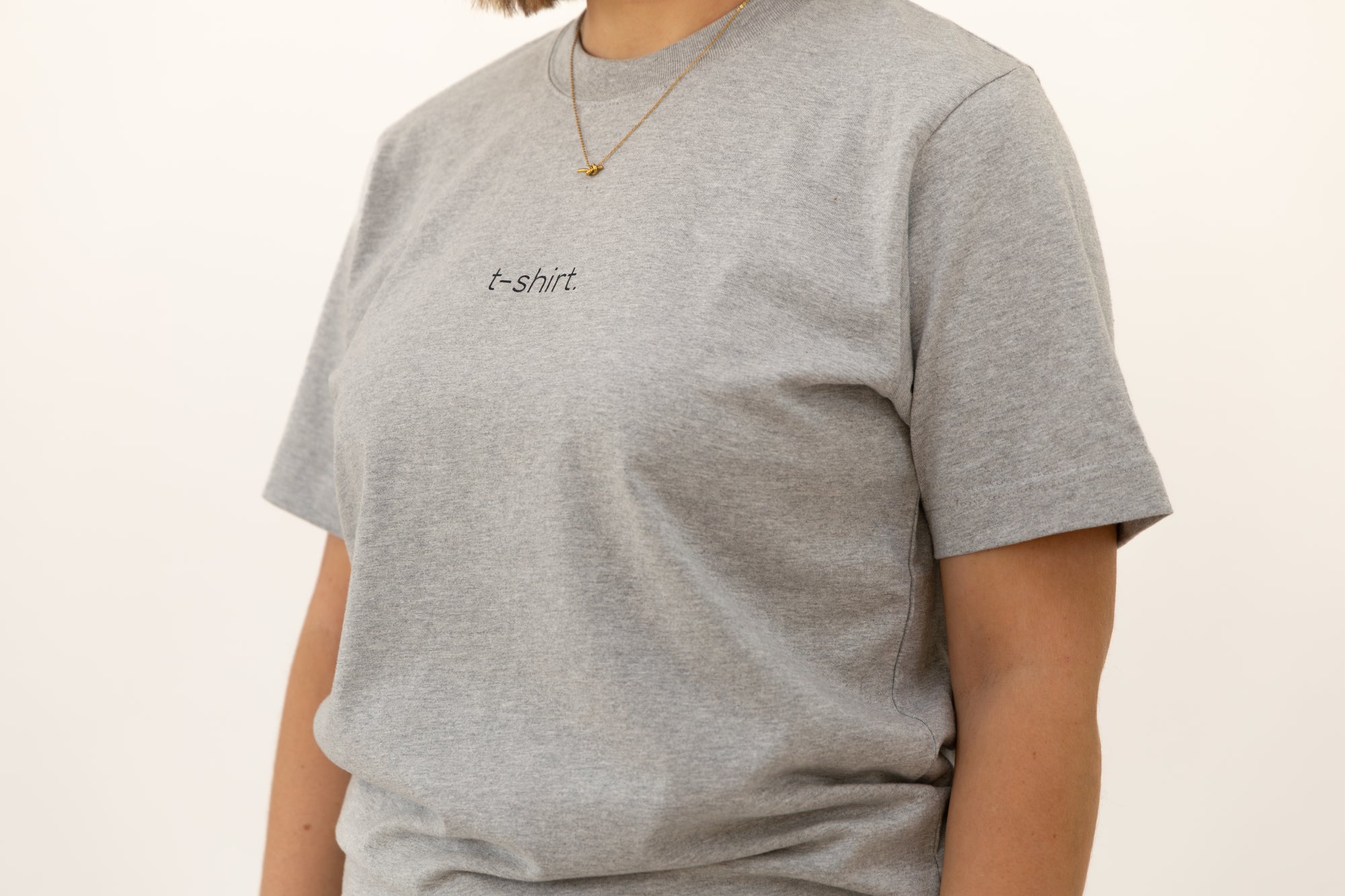 simple. t-shirt. heather-grey.