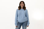 simple. sweatshirt. light-blue.
