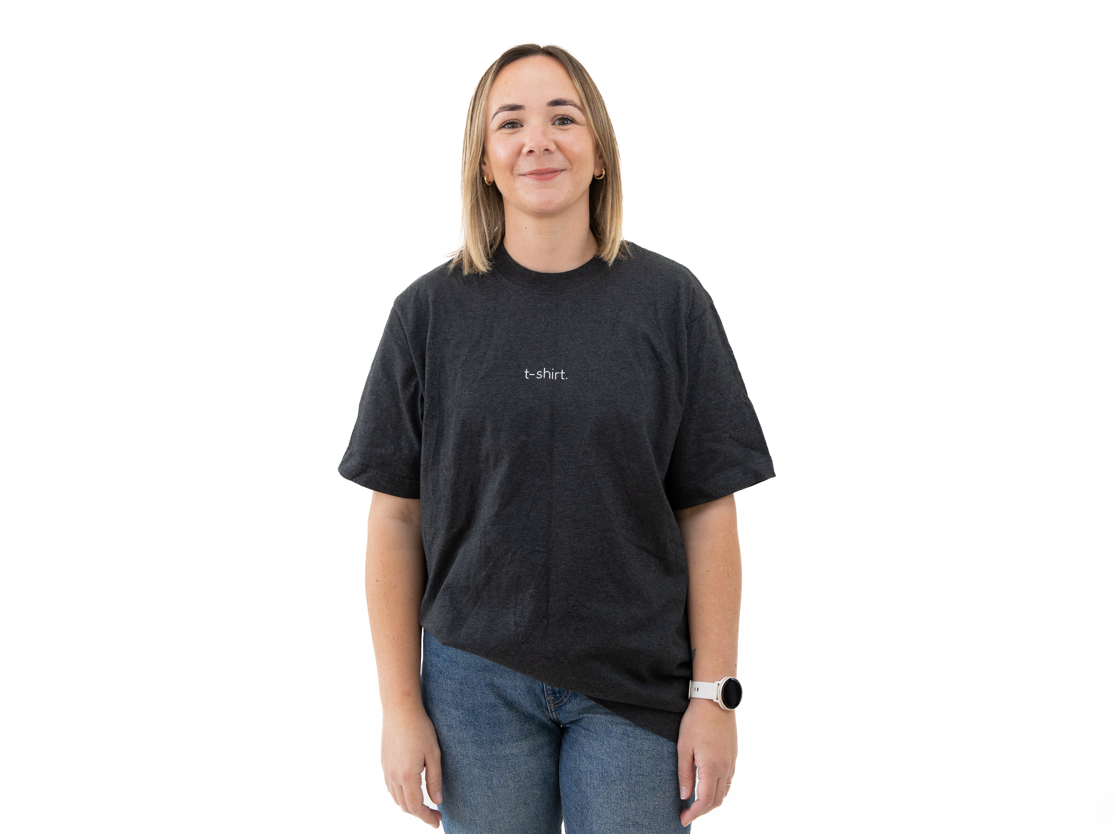 simple. t-shirt. dark-heather.