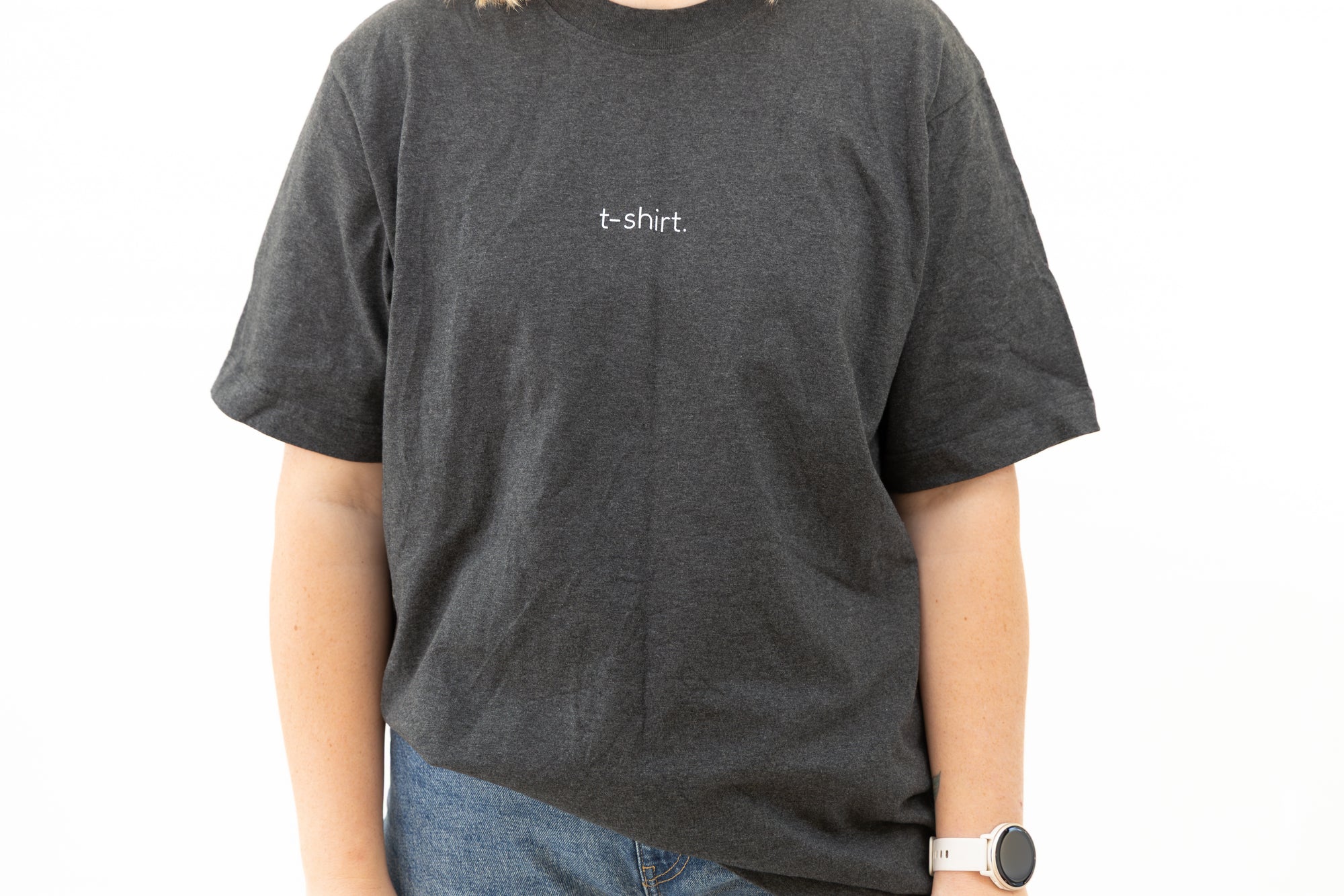 simple. t-shirt. dark-heather.