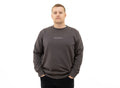 simple. sweatshirt. charcoal.