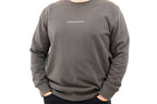 simple. sweatshirt. charcoal.