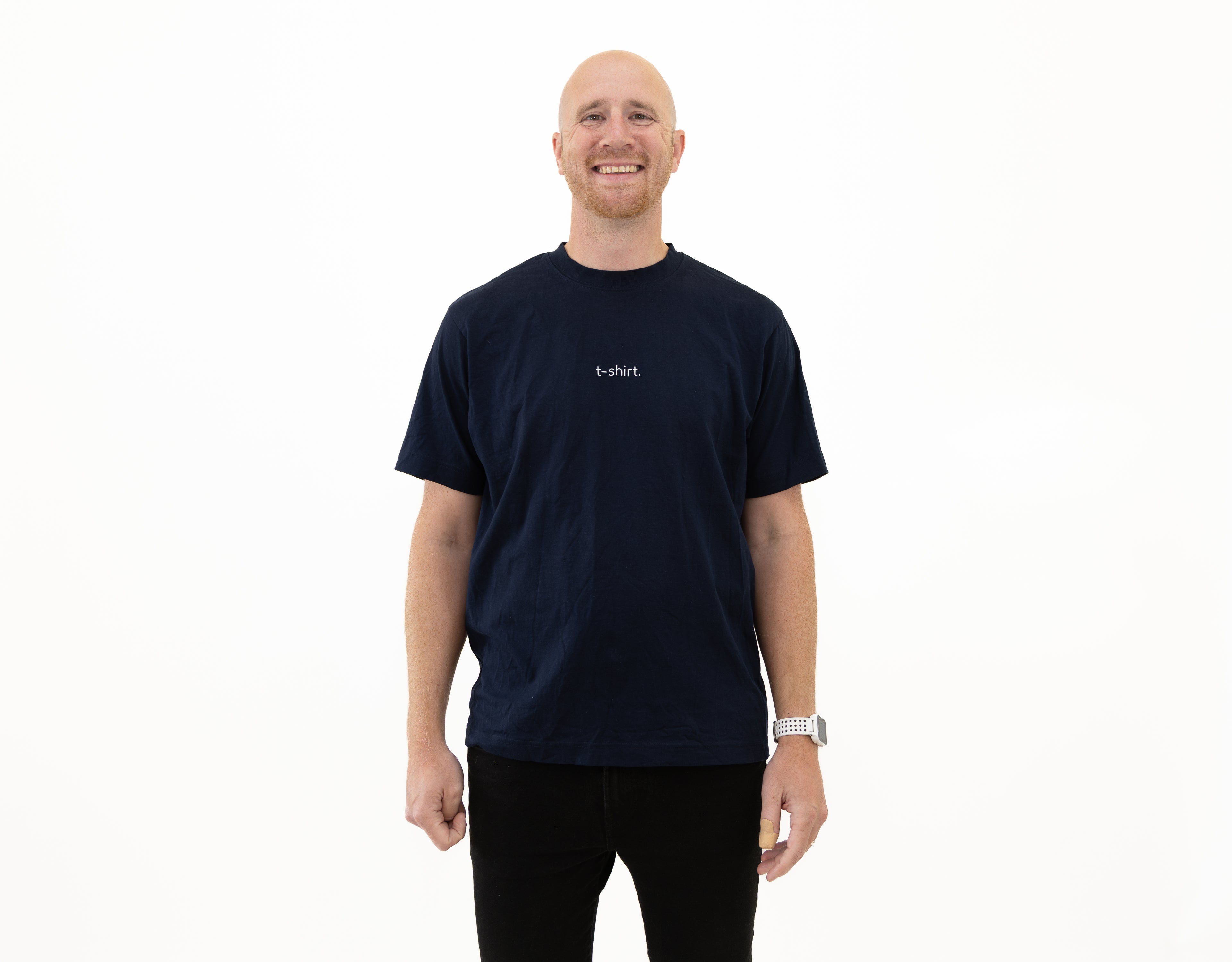 simple. t-shirt. french-navy.