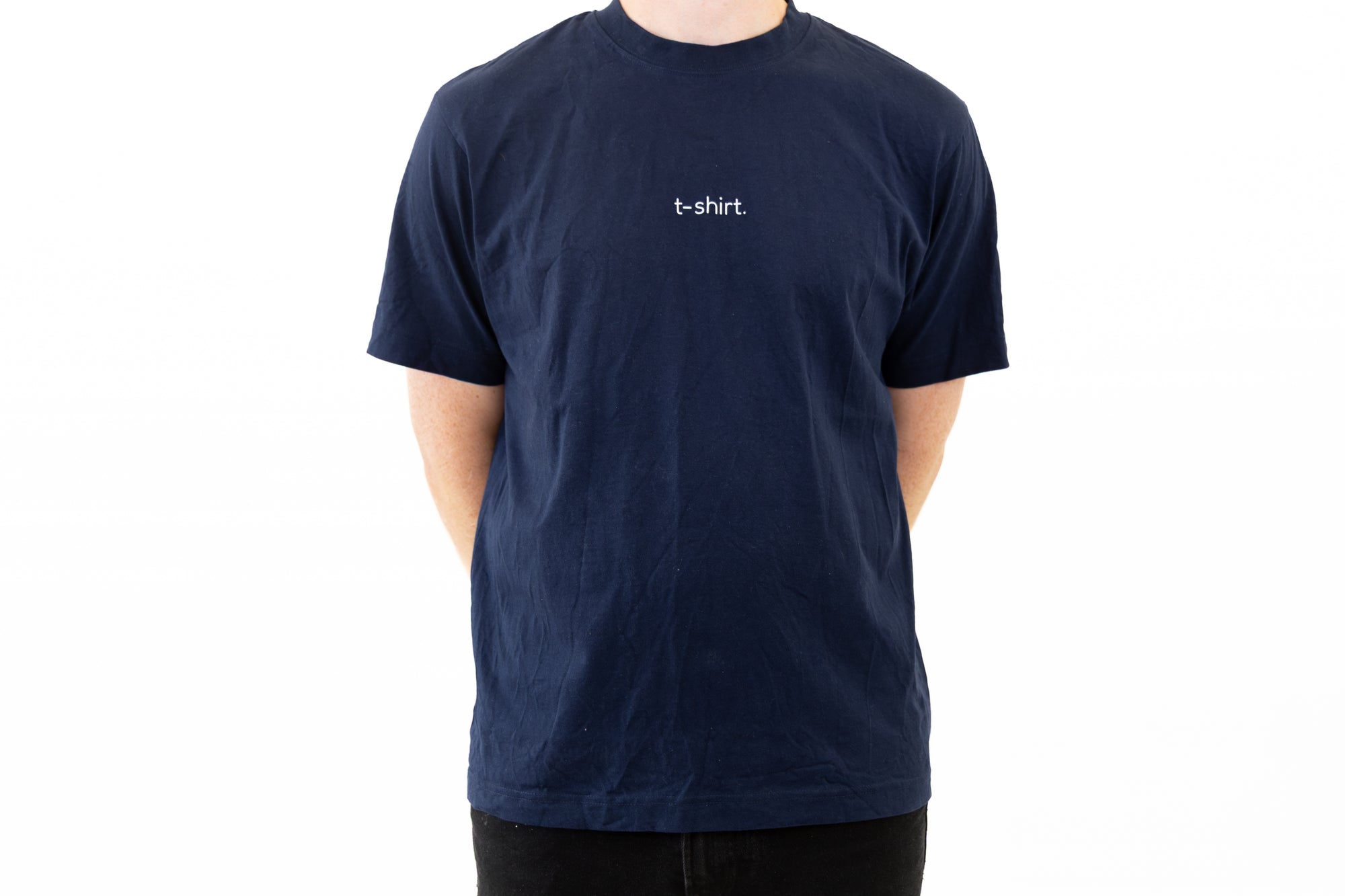 simple. t-shirt. french-navy.