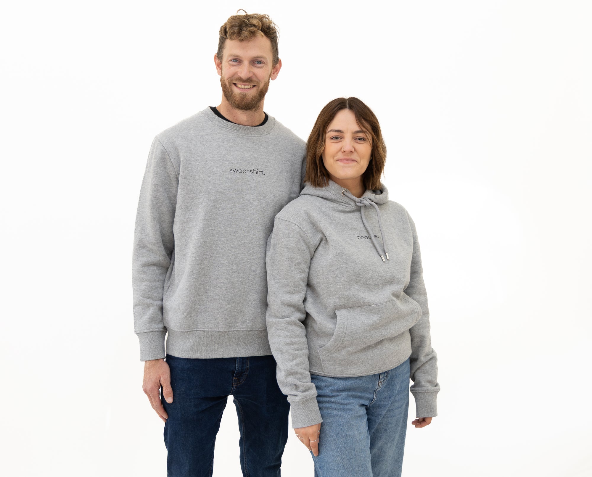 simple. hoodie. grey-marl.