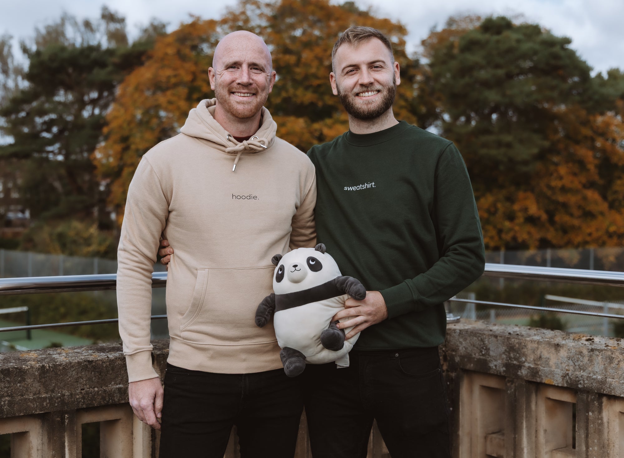 simple. sweatshirt. forest-green.