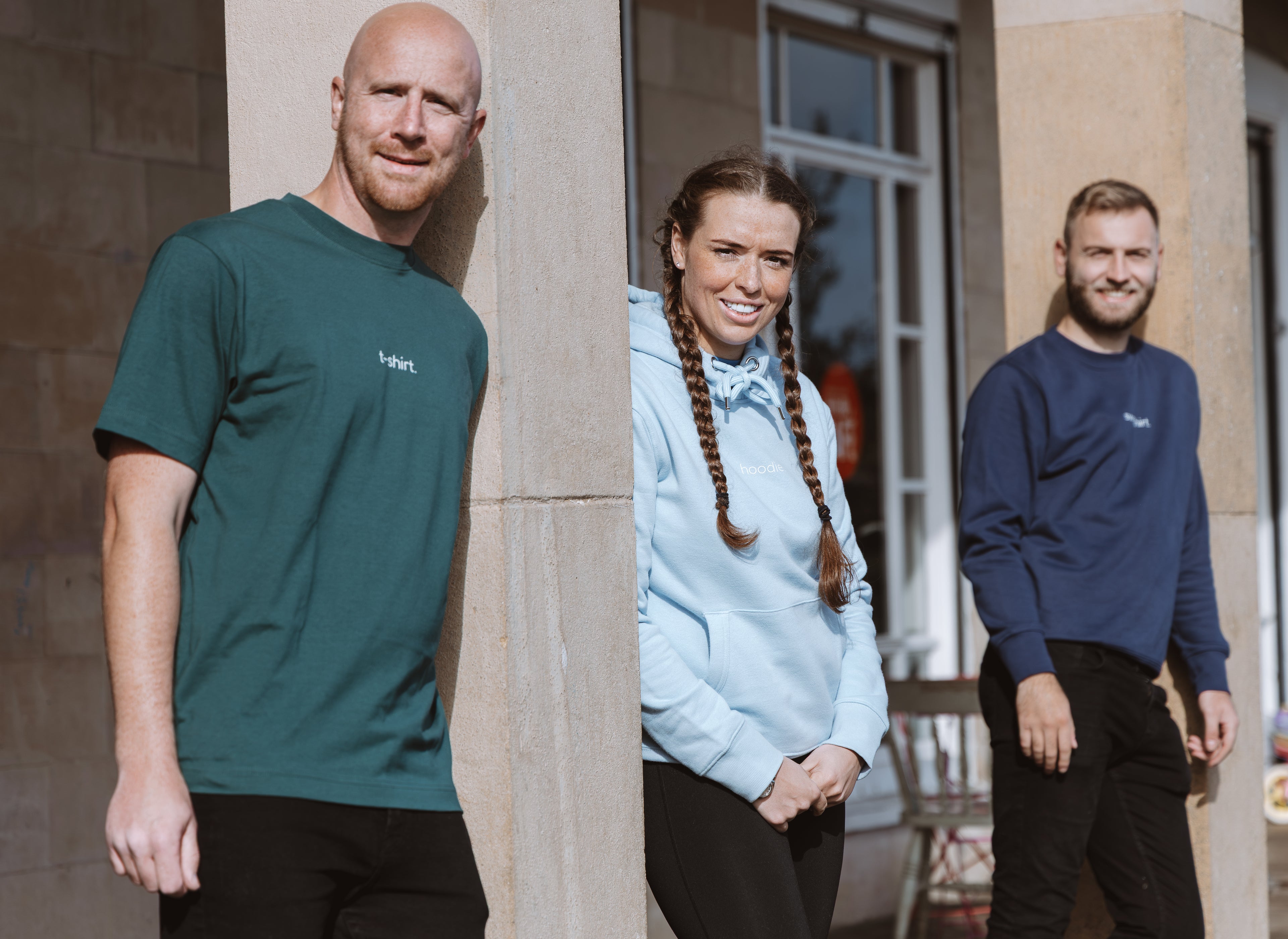 simple. t-shirt. glazed-green.