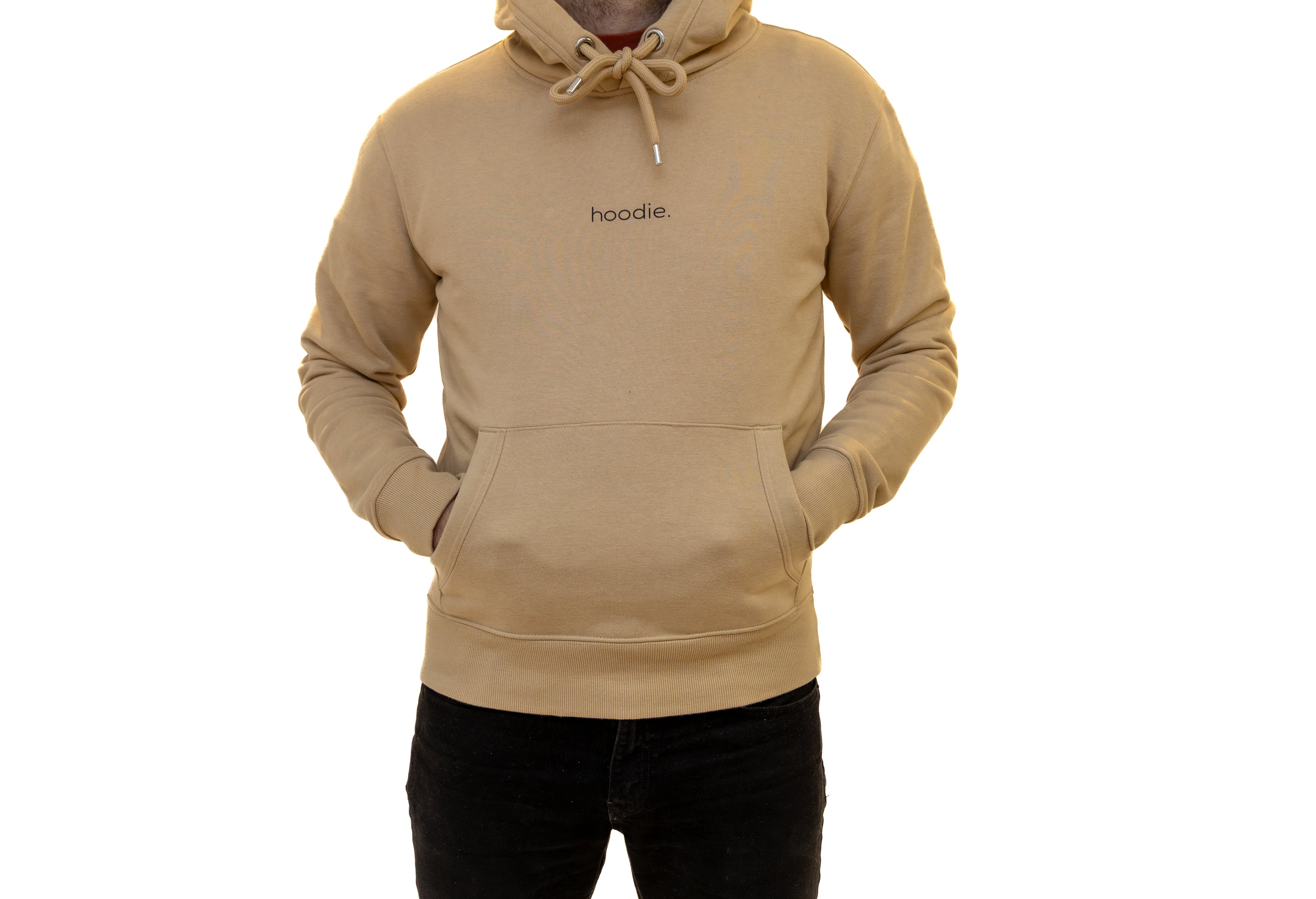 simple. hoodie. desert-sand.