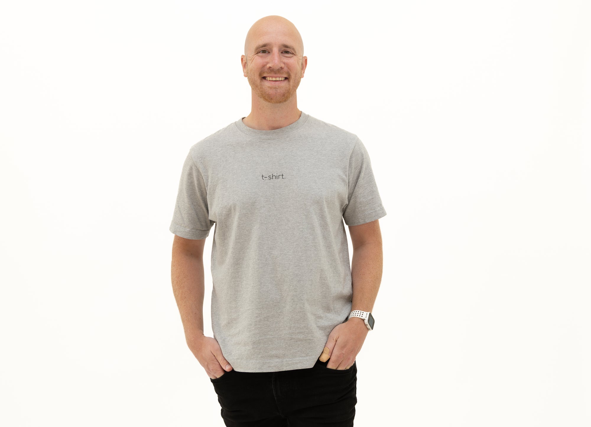 simple. t-shirt. heather-grey.