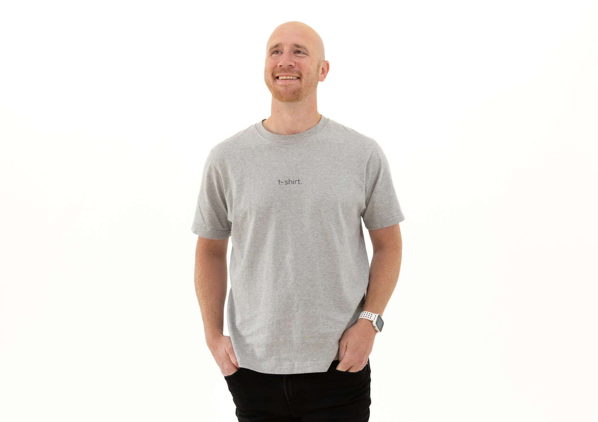 simple. t-shirt. heather-grey.