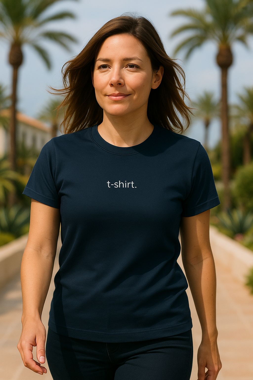 simple. t-shirt. french-navy.