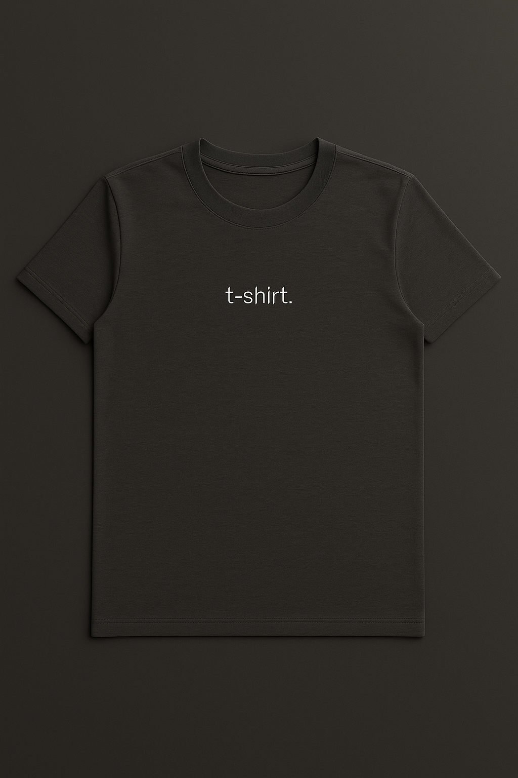 simple. t-shirt. dark-heather.