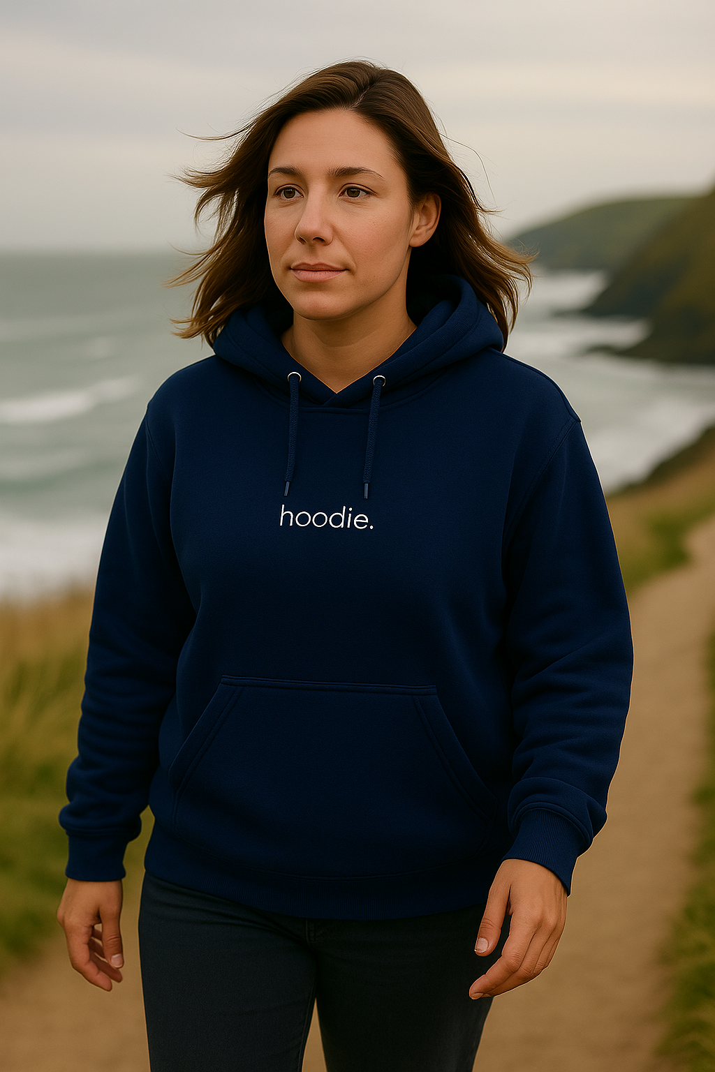 simple. hoodie. oxford-navy.