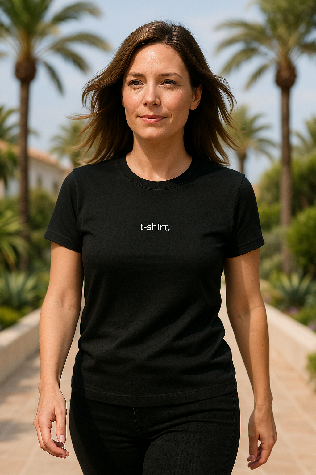 simple. t-shirt. black.