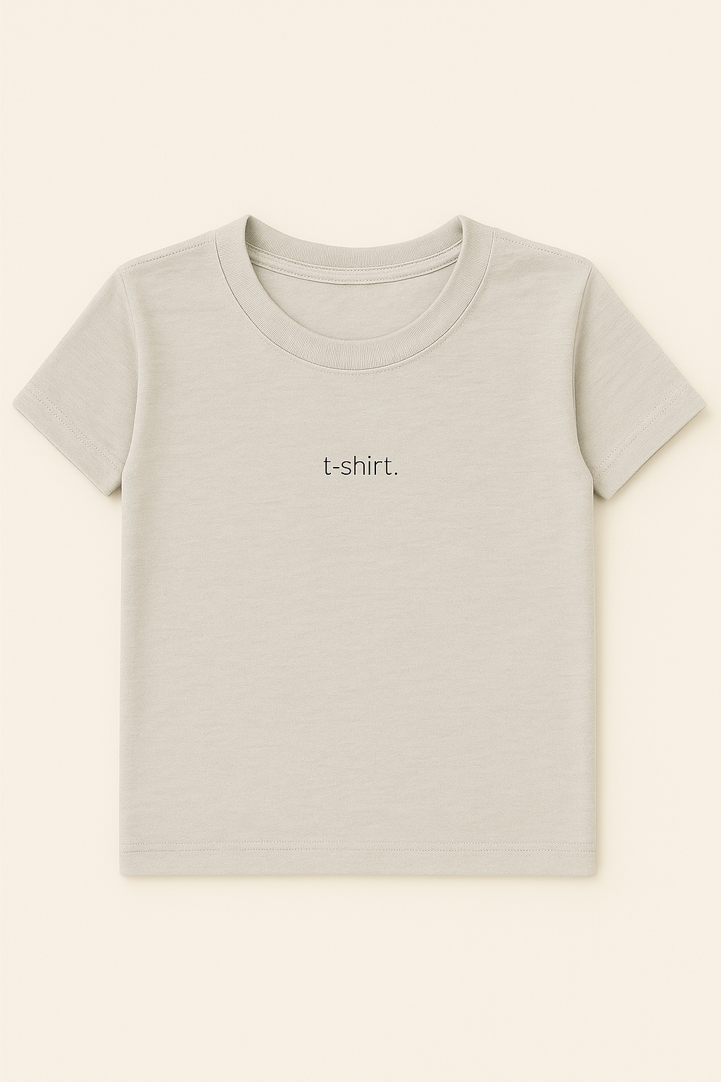 simple. t-shirt. heather-haze.