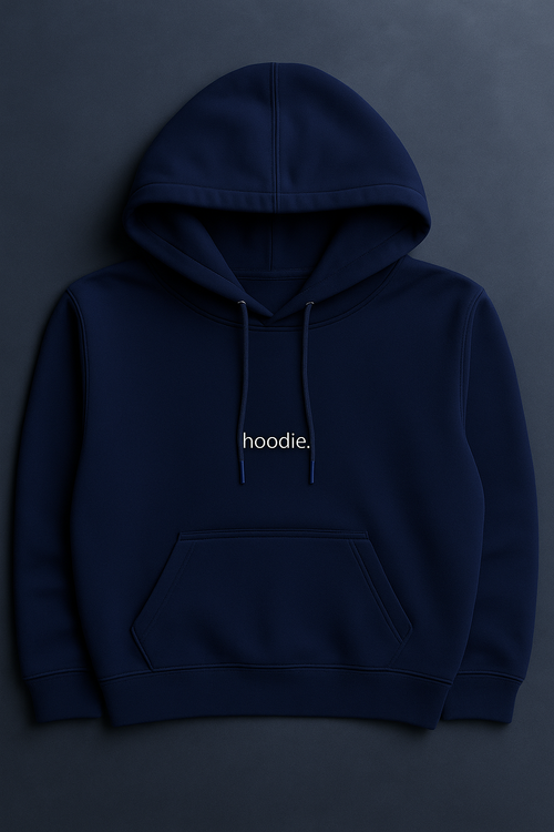 simple. hoodie. oxford-navy.