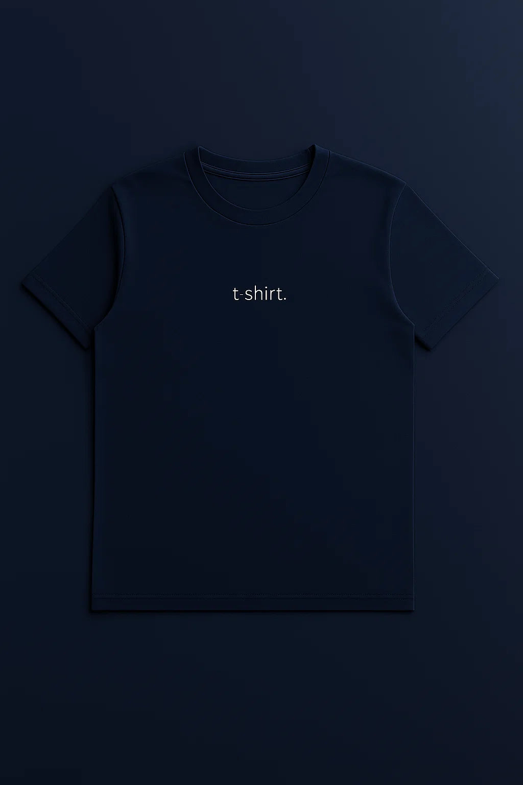 simple. t-shirt. french-navy.