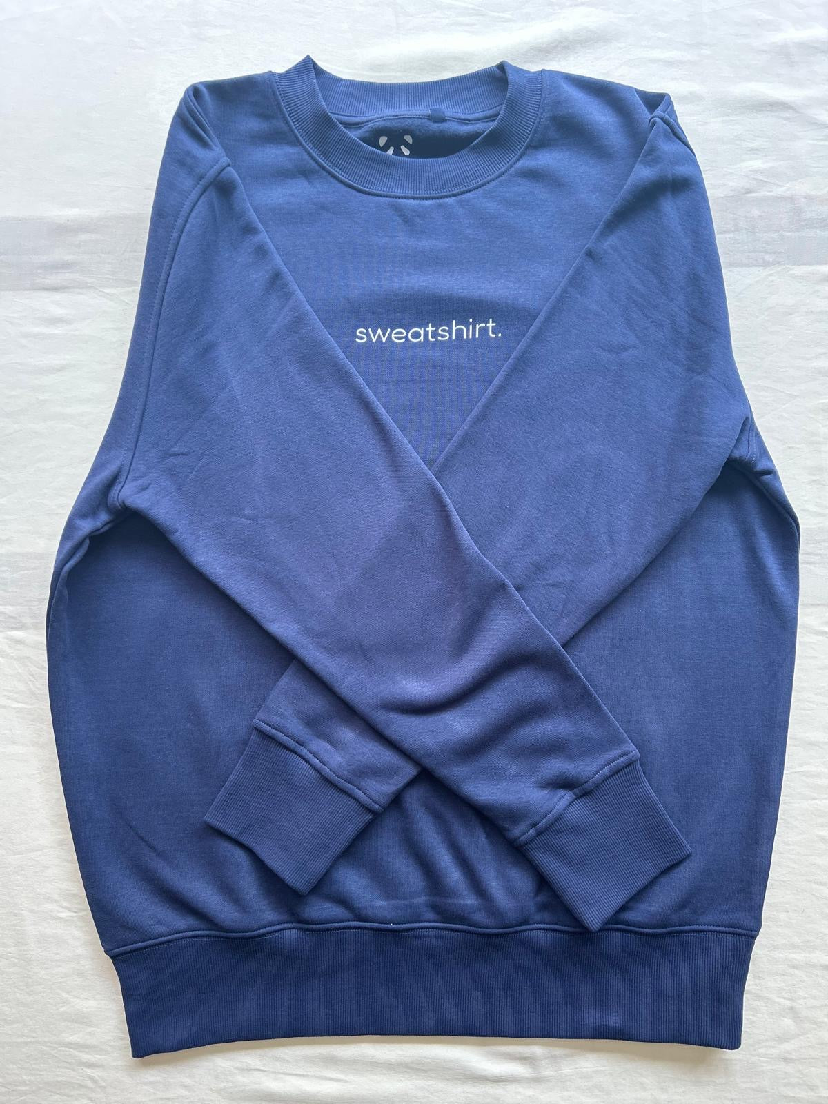 simple. sweatshirt. french-navy.