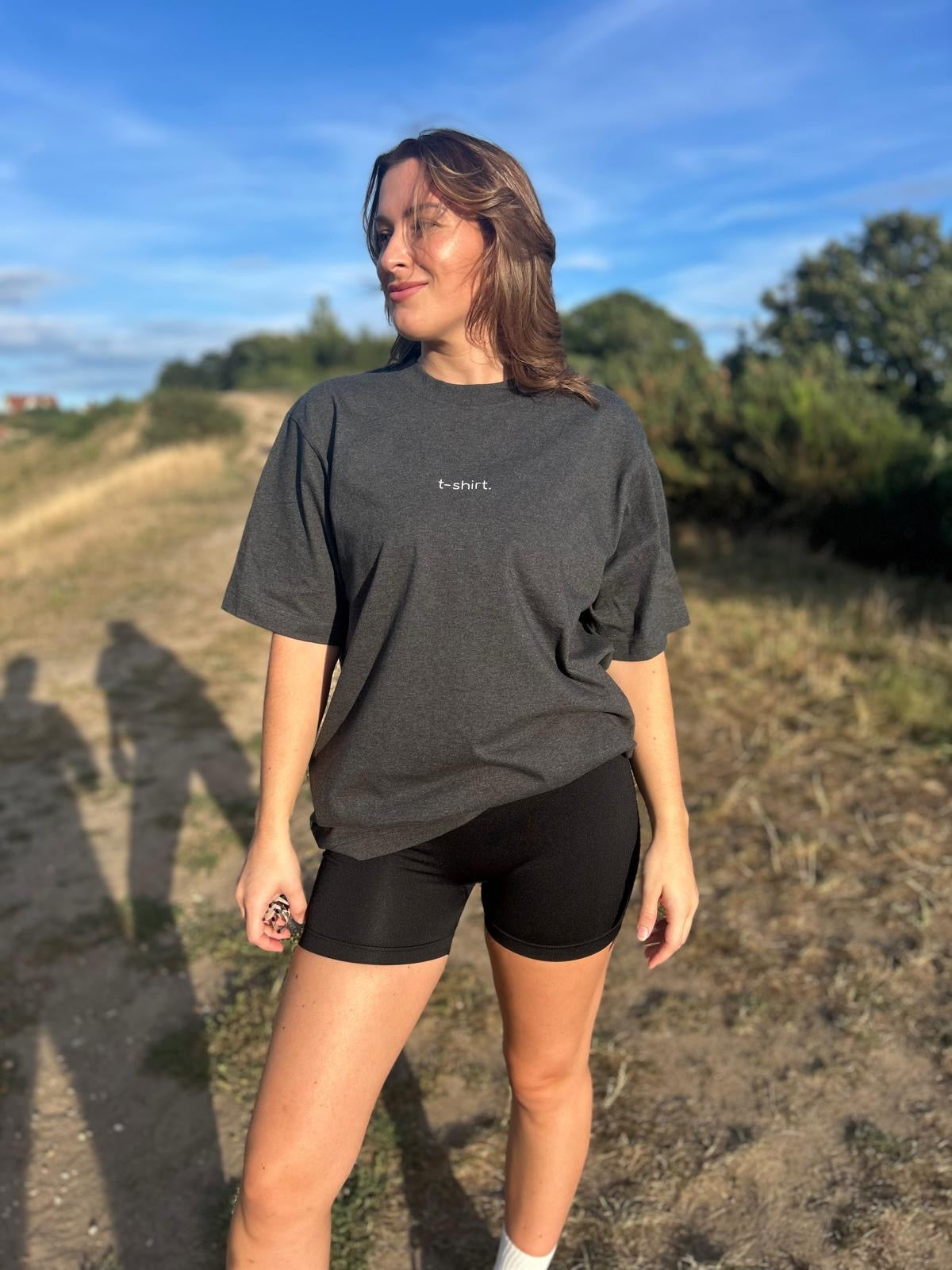 simple. t-shirt. dark-heather.