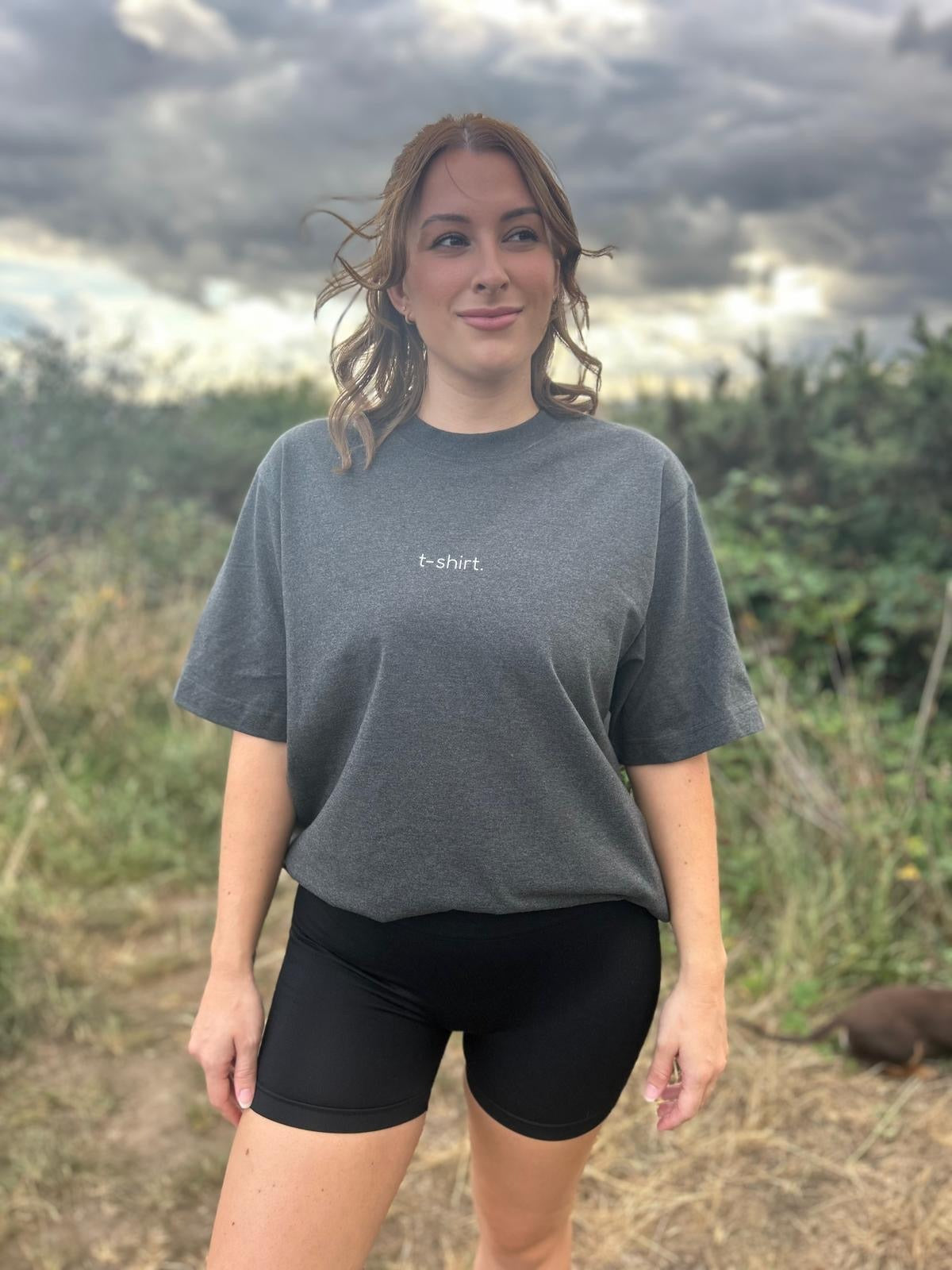 simple. t-shirt. dark-heather.